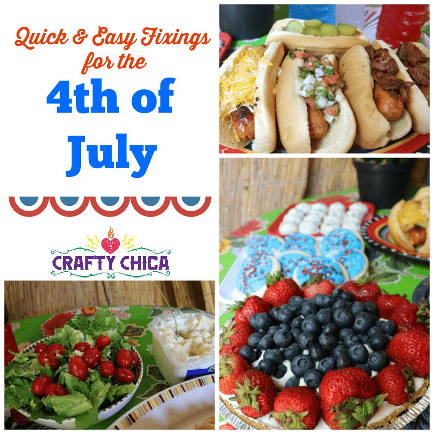 Quick & easy 4th of July fixings
