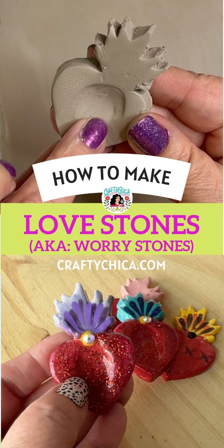How to make worry stones