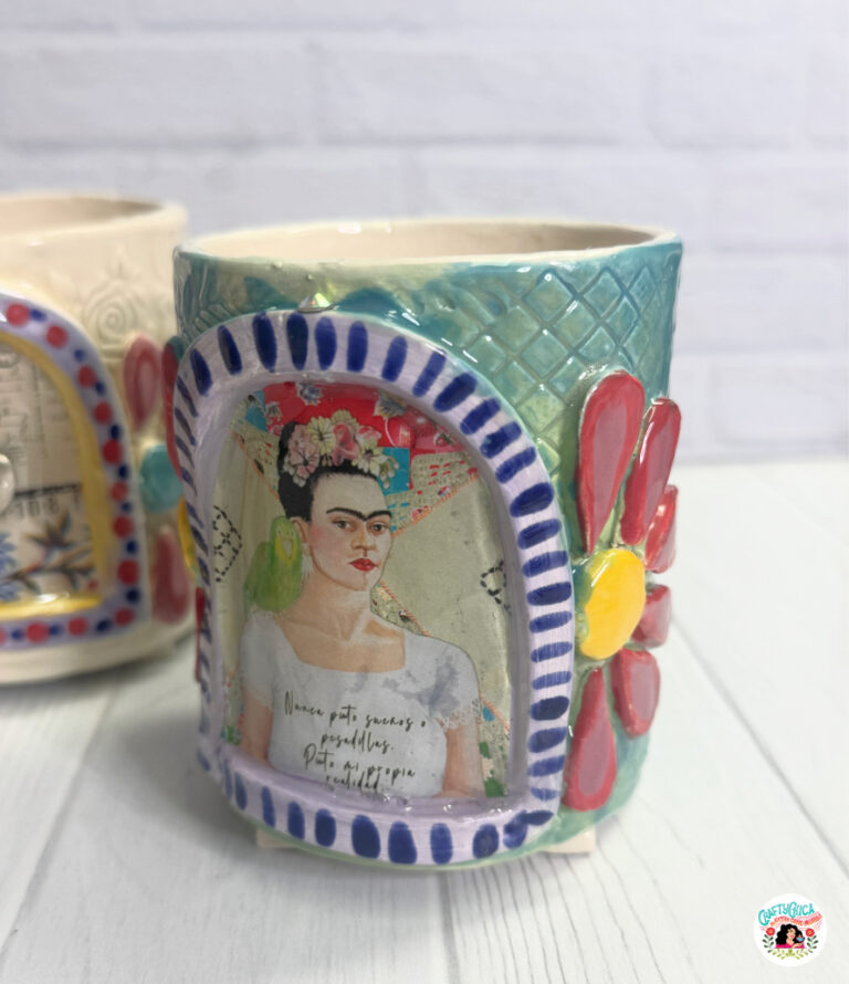 Crafty Chica handbuilt mugs and planters