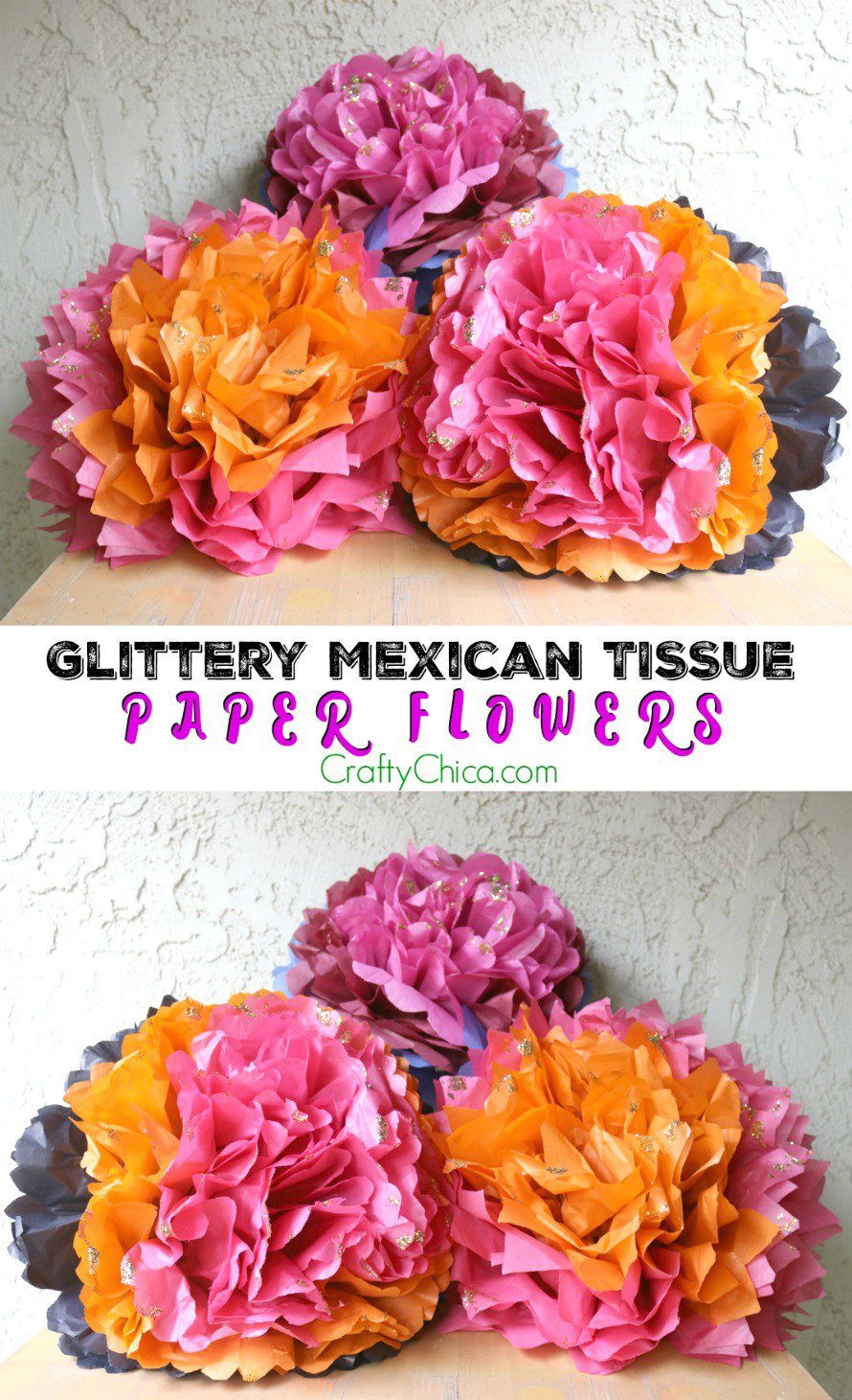 How to make tissue paper flowers