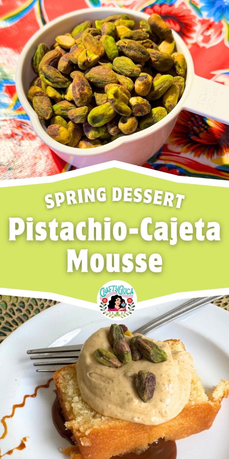 pistachio mousse dessert