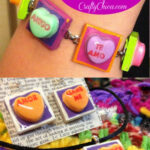 resin-coated candy jewelry