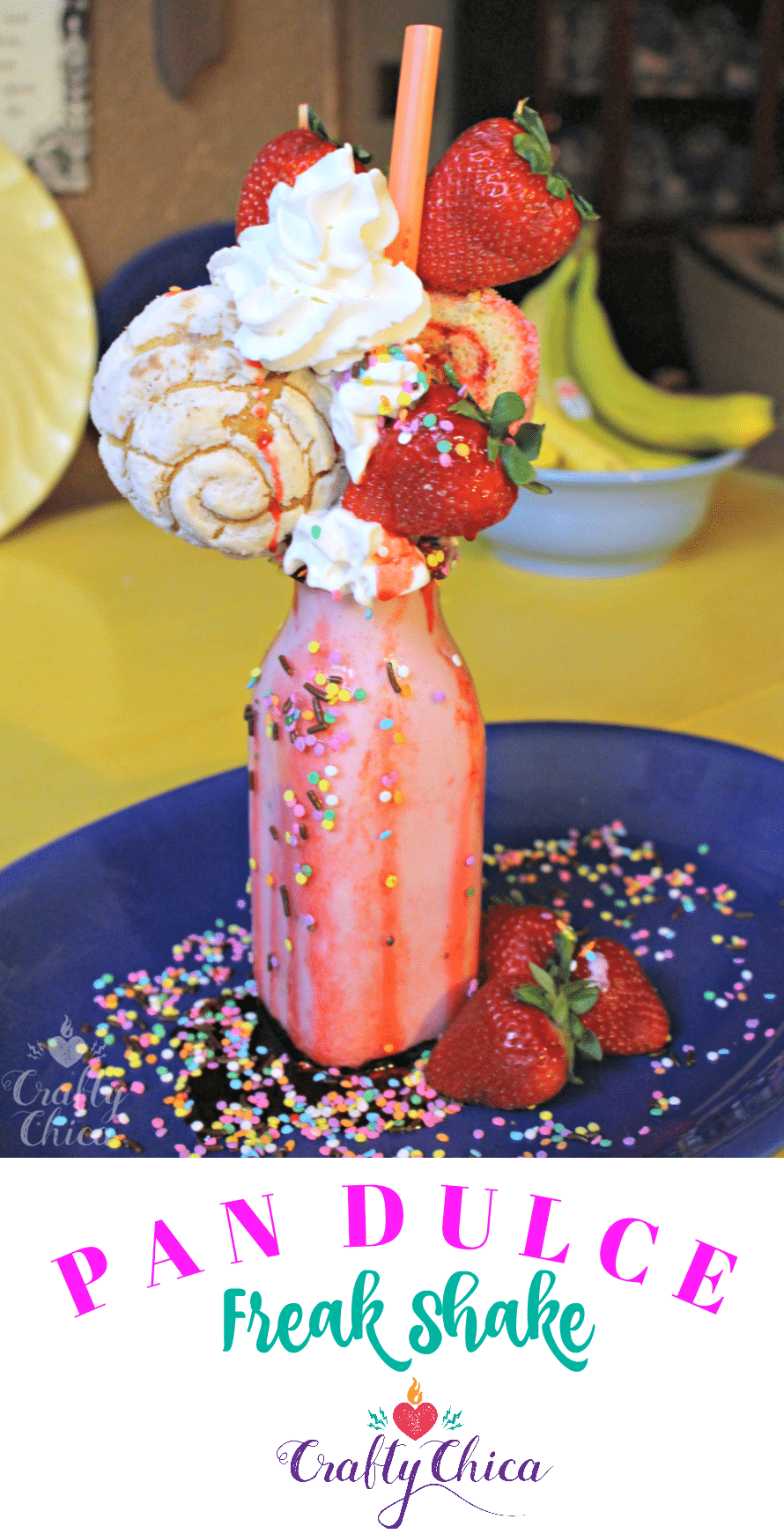 Pan Dulce Freak Shake by Crafty Chica.