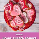 heart-shaped cookies