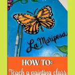 how to teach a painting class